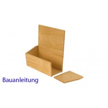 Karteikaesten aus Holz  Klein schmal