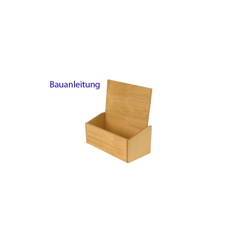 Karteikaesten aus Holz  Klein schmal Karteikaesten aus Holz  Klein schmal