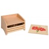 Botany Puzzle Cabinet: Four Compartments Botany Puzzle Cabinet: Four Compartments