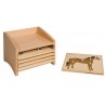 Animal Puzzle Cabinet: Five Compartments Animal Puzzle Cabinet: Five Compartments