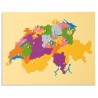 Logická mapa Švajčiarska Logická mapa Švajčiarska