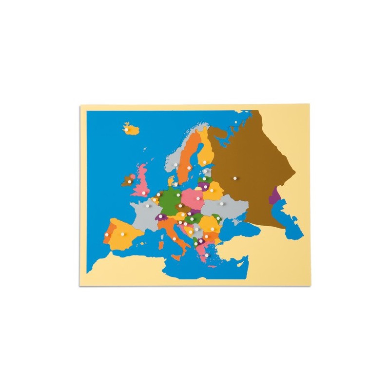 Puzzle Map: Europe Puzzle Map: Europe