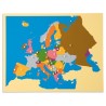 Puzzlekarte Europa Puzzlekarte Europa