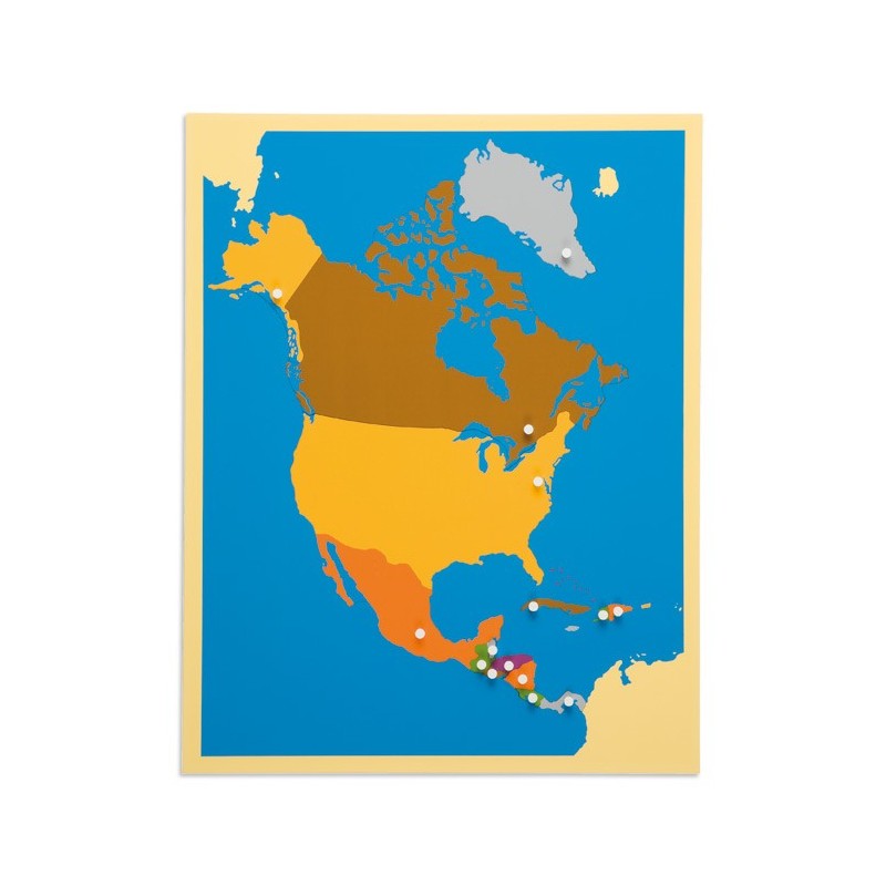 Puzzle Map: North America Puzzle Map: North America
