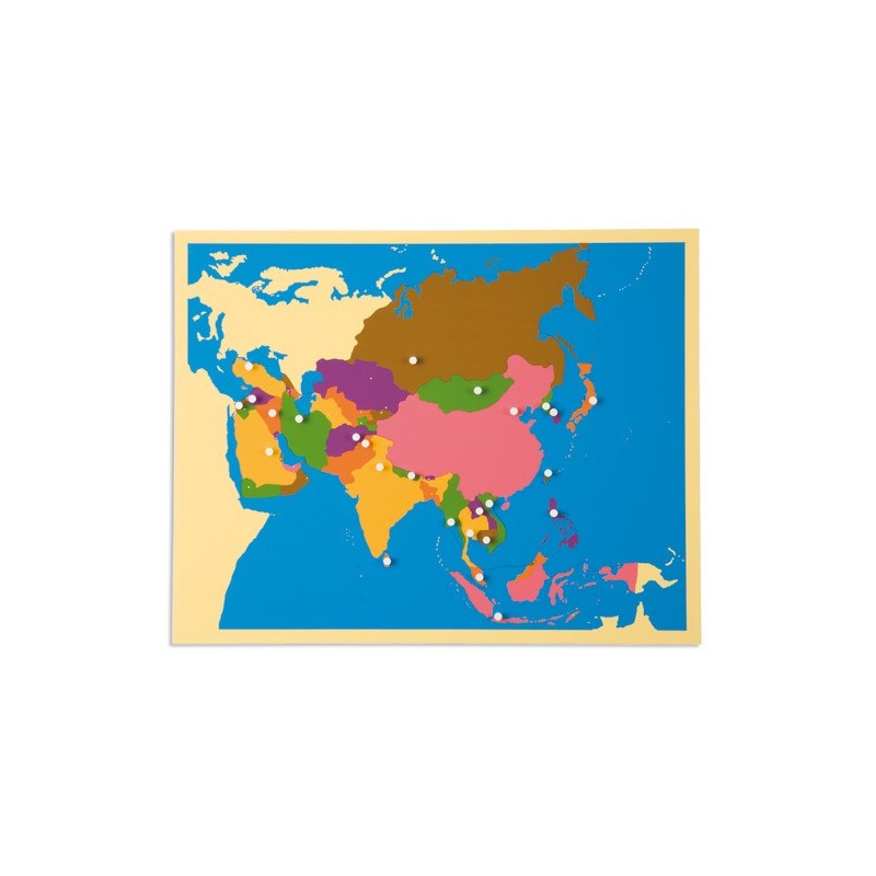 Puzzle Map: Asia Puzzle Map: Asia