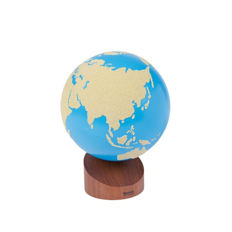Globe Of Land & Water: Sandpaper Globe Of Land & Water: Sandpaper