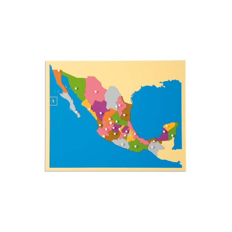 Puzzle Map: Mexico Puzzle Map: Mexico