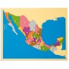 Puzzle mapa Mexika Puzzle mapa Mexika