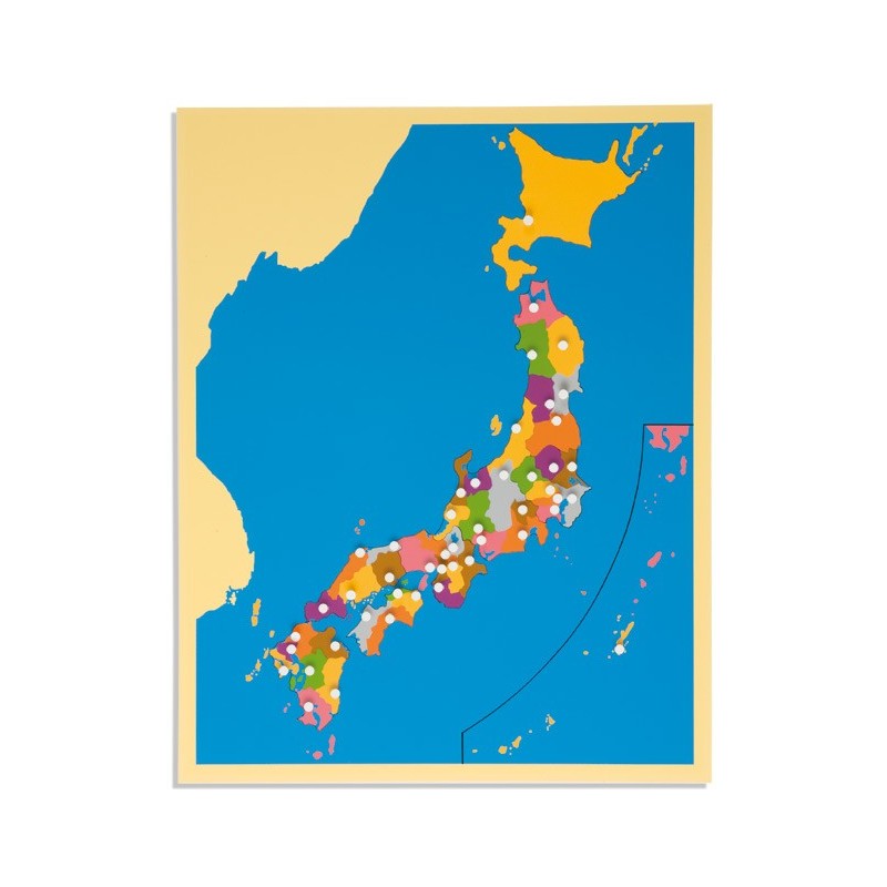 Puzzlekarte Japan Puzzlekarte Japan