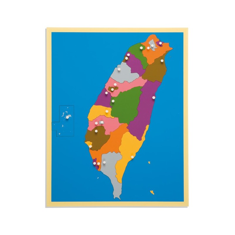 Puzzle Map: Taiwan Puzzle Map: Taiwan