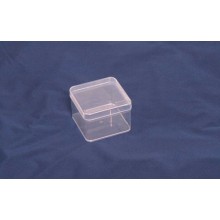 Transparent plastic box SOFT 7.9 x 7.9 x 5.4