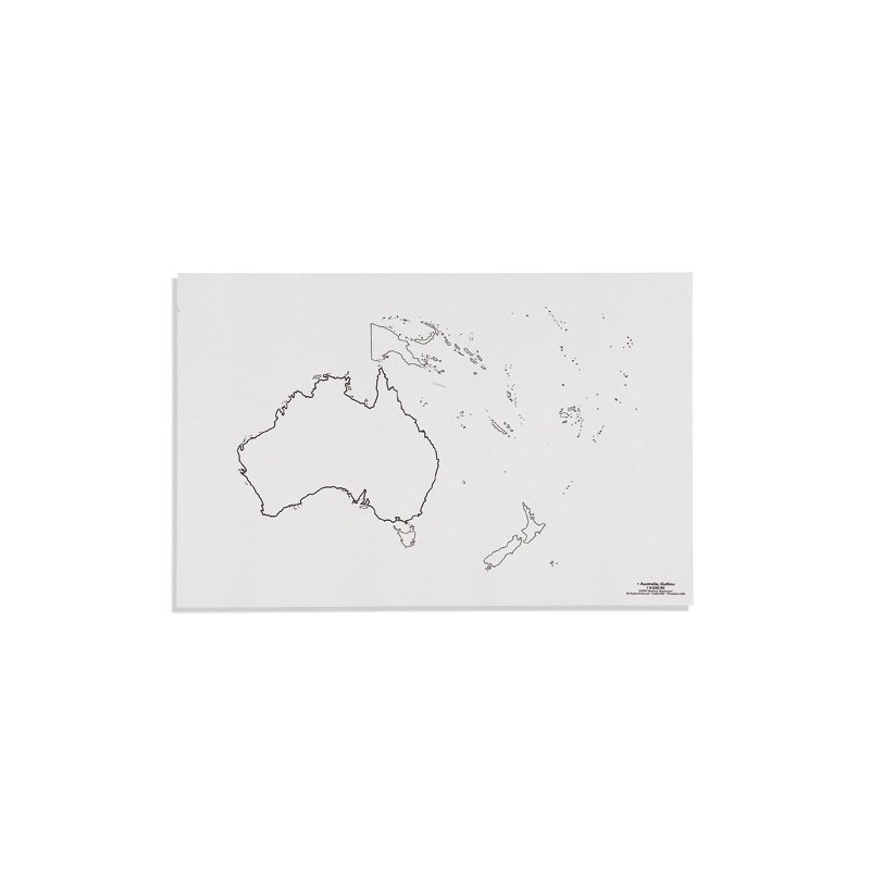 Australien: mit Ländern (50) Australien: mit Ländern (50)