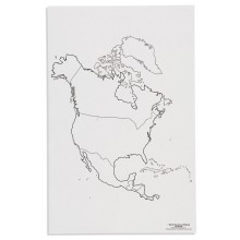 Nordamerika, mit Ländern (50)