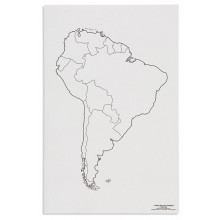 Südamerika, mit Ländern (50)