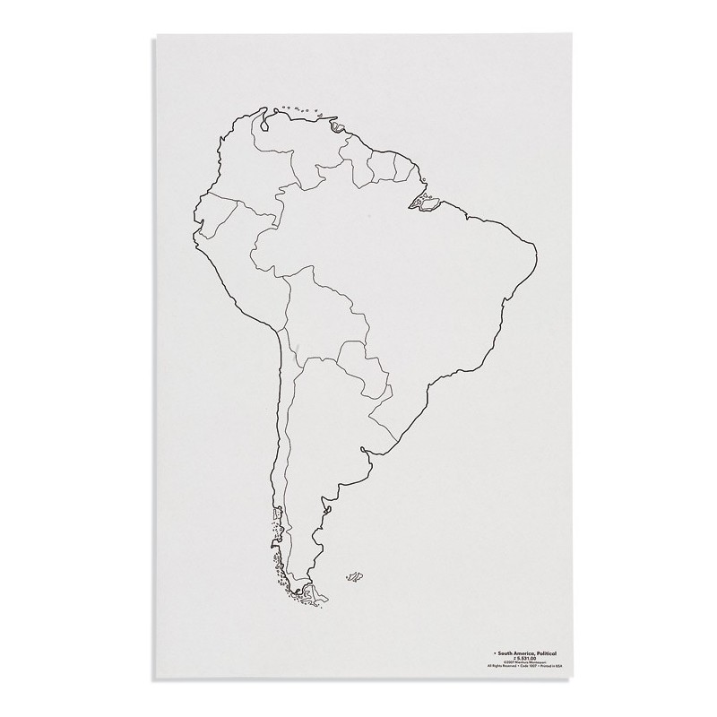 South America: Political (50) South America: Political (50)