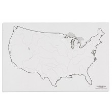 Vereinigte Staaten von Amerika, Seen und Flüsse (50)