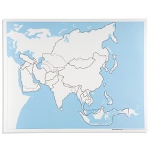 Asia Control Map: Unlabeled