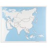 Asia Control Map: Unlabeled Asia Control Map: Unlabeled