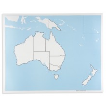 Australien Kontrollkarte, unbeschriftet
