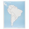 South America Control Map: Unlabeled South America Control Map: Unlabeled