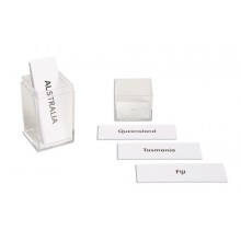 Namenkärtchen Australien (englische Ausführung)