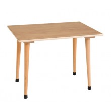 Tisch: orange (70 x 50 x 46 cm)