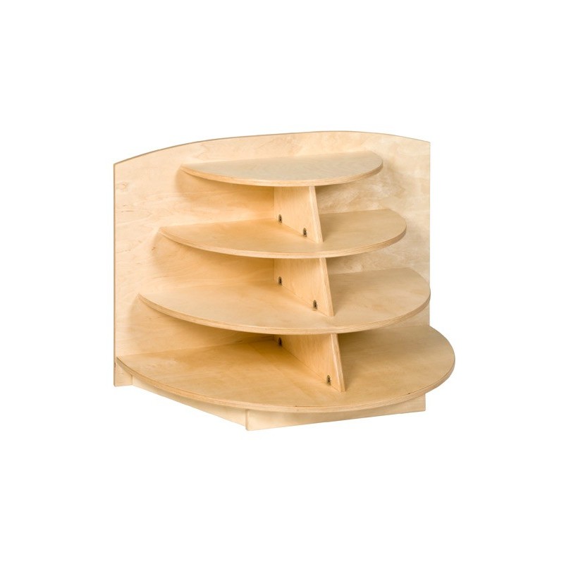 End Cabinet: Tiered Shelves (69 cm) End Cabinet: Tiered Shelves (69 cm)