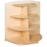 End Cabinet: Tiered Shelves (101 cm) End Cabinet: Tiered Shelves (101 cm)