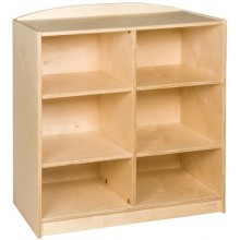 End Cabinet: 6 Compartments (101 cm)