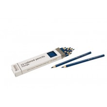 3-Sided Inset Pencils: Dark Blue
