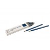 3-Sided Inset Pencils: Dark Blue 3-Sided Inset Pencils: Dark Blue