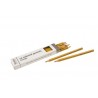 3-Sided Inset Pencils: Gold 3-Sided Inset Pencils: Gold