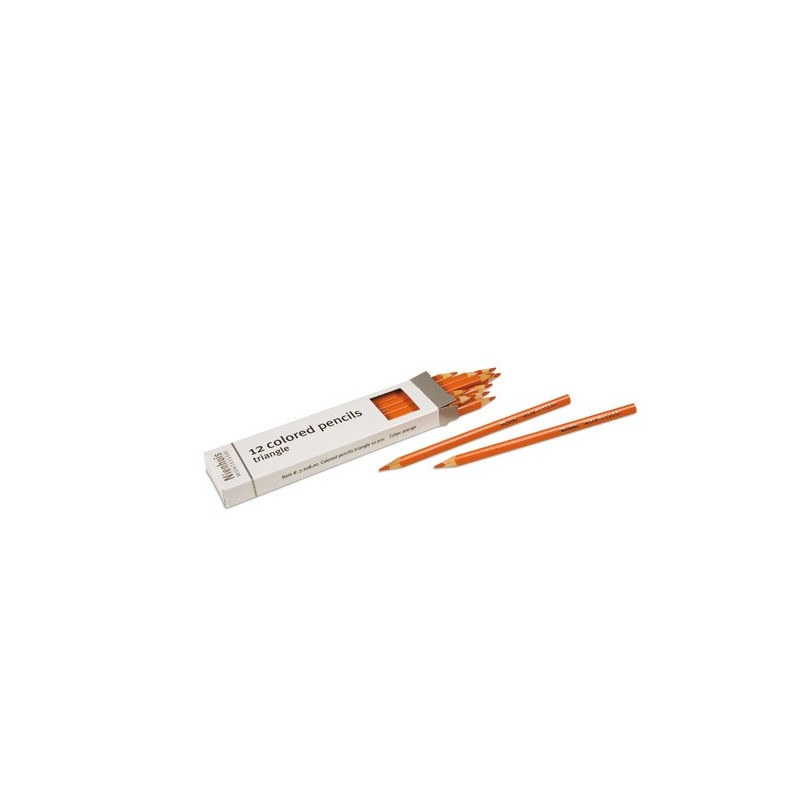 3-Sided Inset Pencils: Orange