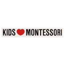 Vinyl Sticker: Kids Love Montessori