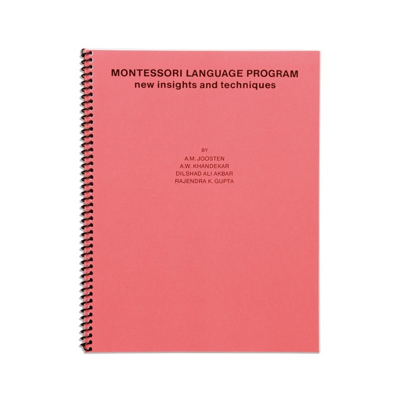 Montessori Language Program Montessori Language Program