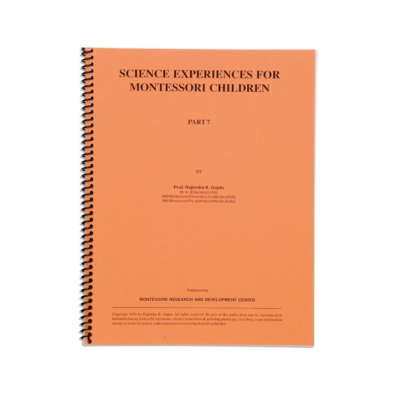 Science Experiences: Part 7 Science Experiences: Part 7