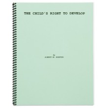 The Child’s Right To Develop