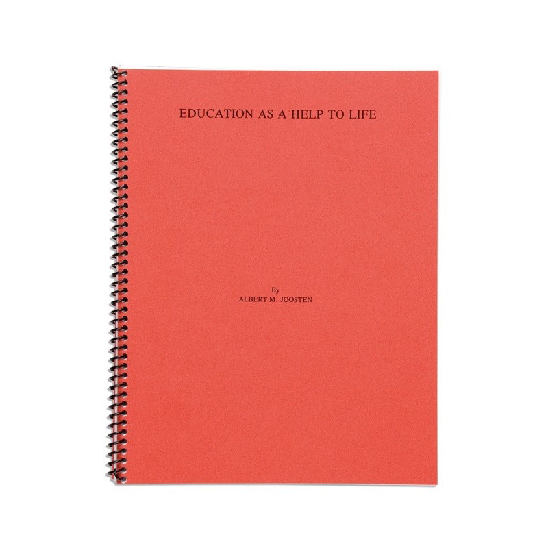 Education As A Help To Life Education As A Help To Life