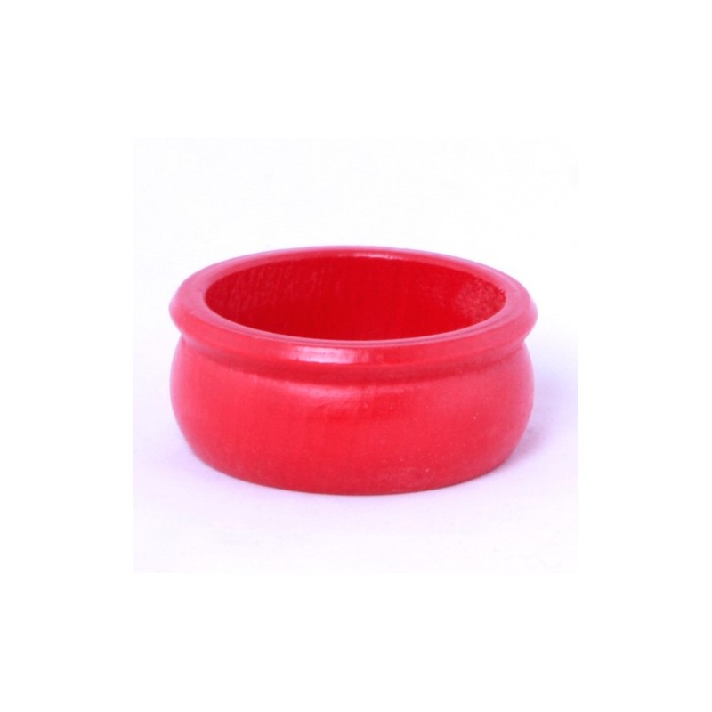 WOODEN BOWL COLORFUL tulip shape WOODEN BOWL COLORFUL tulip shape