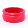 WOODEN BOWL COLORFUL tulip shape WOODEN BOWL COLORFUL tulip shape