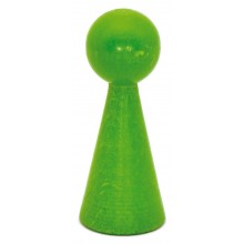 WOODEN CONE 10 COLORED