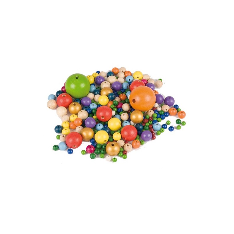 WOODEN BEADS COLORFUL 8mm 35 pieces WOODEN BEADS COLORFUL 8mm 35 pieces