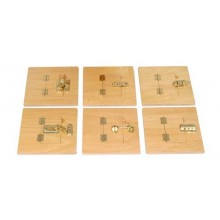 Latch Boards (6),20x20cm