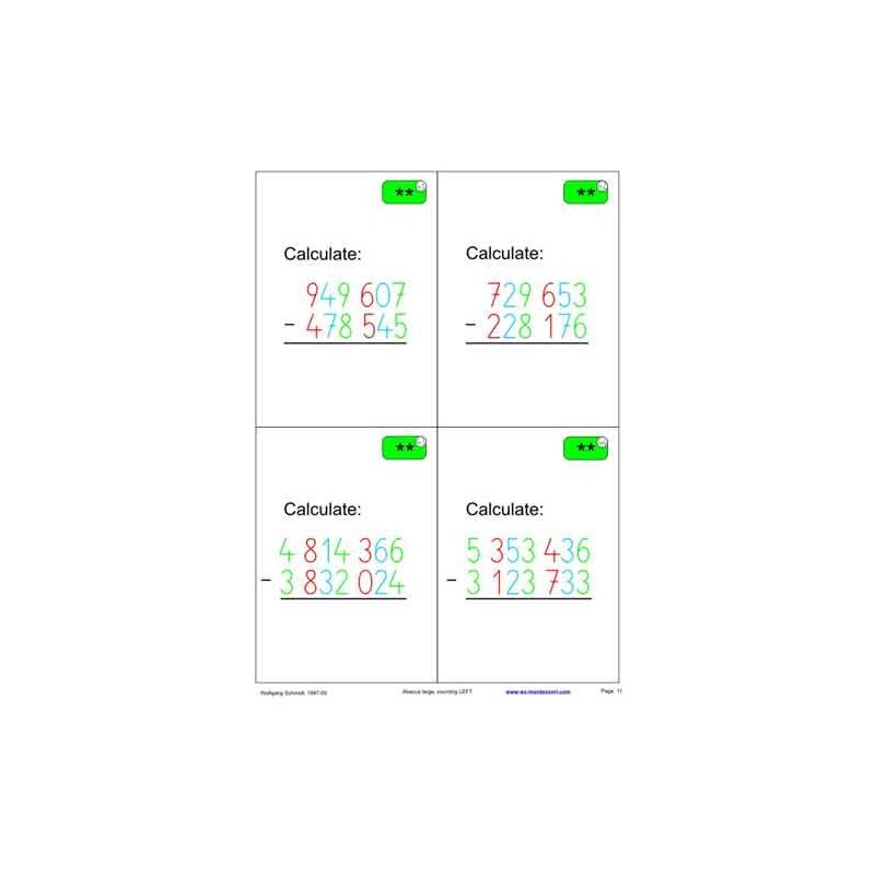 Počítadlo veľké, počítané VĽAVO (Tento článok je k dispozícii aj v nemčine)