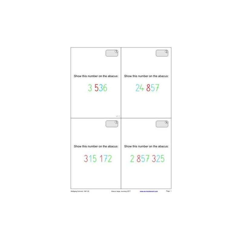 Počítadlo veľké, počítané VĽAVO (Tento článok je k dispozícii aj v nemčine)