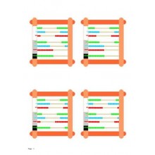 Abacus Large, Counting RIGHT	 (Dieser Artikel ist auch in deutsch erhältlich)