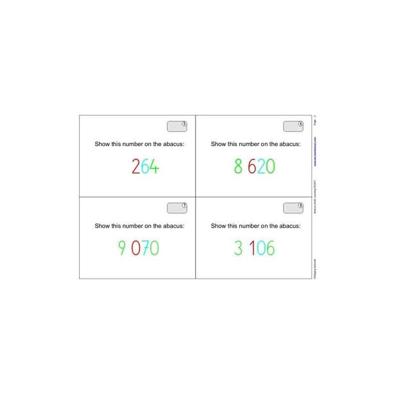 Abacus Small, Counting RIGHT (This article is also available in German)