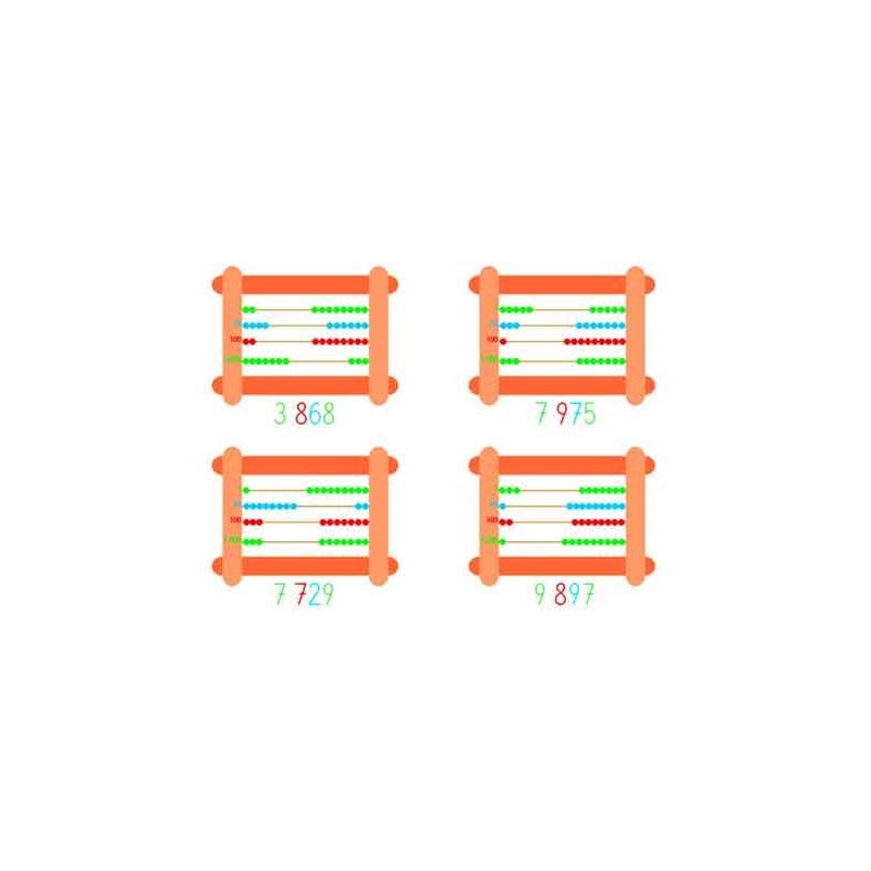 Abacus Small, Counting RIGHT	 (Dieser Artikel ist auch in deutsch erhältlich)