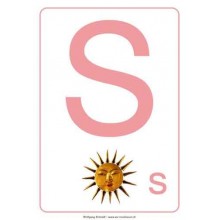 ABC floor posters for kindergarten A4