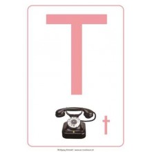 ABC floor posters for kindergarten A4